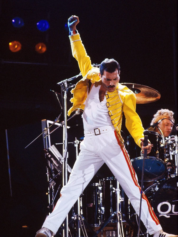 Freddie Mercury at Live Aid